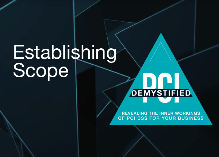 Establishing the Scope of Your Cardholder Data Environment – PCI Demystified Establishing the Scope of Your Cardholder Data Environment - PCI Demystified